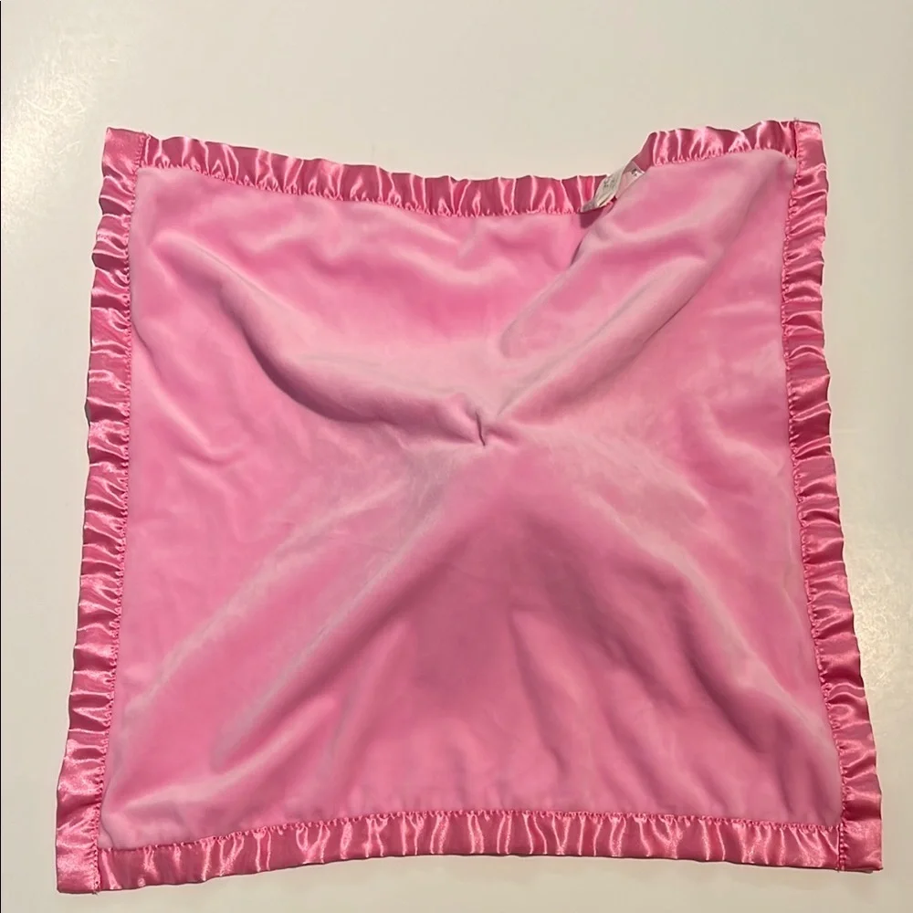 Disney Baby Minnie Mouse Pink Lovey Security Blanket 15”